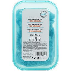 Безаммиачный безпылевой блонд порошок Echosline Classic Bleaching Ammonia Free Dust Free Blue, 500 g