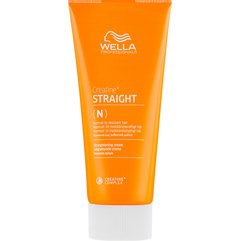 Wella Professionals Creatine + Straight Base Крем для випрямлення волосся, 200 мл, фото 