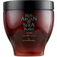 Kleral System Rich Argan & Shea Butter Mask Маска з Арганом і маслом ши, 500 мл, фото 