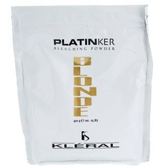 Освітлююча пудра з антижовтим ефектом Kleral System Platinker Bleaching Powder, фото 