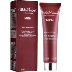 Гель-сыворотка для лица и кожи вокруг глаз Sea of Spa MetroSexual Bio Mimetic Face & Eye Gel Serum for Men, 30 ml