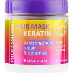 Sea of Spa Hair Mask Keratin кератіновую маска для волосся, 500 мл, фото 