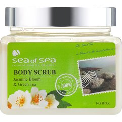 Скраб для тела Зеленый чай и Жасмин Sea of Spa Body Scrub Green Tea & Jasmine Bloom, 500 ml