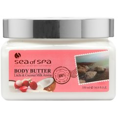 Сливки для тела Личи и Кокос Sea of Spa Body Butter Litchi & Coconat, 350 ml