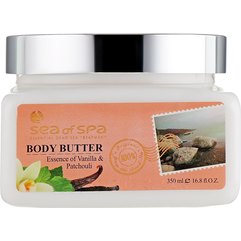 Sea of Spa Body Butter Essence of Vanilla & Patchouli Сливки для тіла з ароматом Ванілі і Пачули, 350 мл, фото 