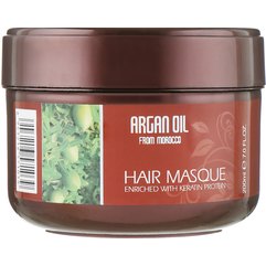 Маска для волосся з протеїнами та кератином Clever Hair Cosmetics Morocco Argan Oil, фото 