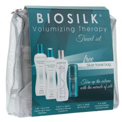 Дорожный набор Комплекс для придания объема волосам Biosilk Volumizing Therapy Travel set