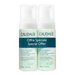 Набор для очищения лица Caudalie Vinoclean Instant Foaming Cleanser Duo, 2x150ml