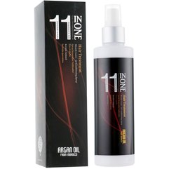 Спрей 11 в 1 для відновлення волосся Clever Hair Cosmetics Argan Oil & Keratin, 250 ml, фото 