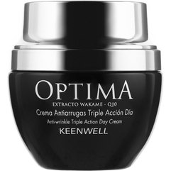 Keenwell Optima Anti-Wrinkles Triple action Cream Денний крем проти зморшок потрійного дії, 55 мл, фото 