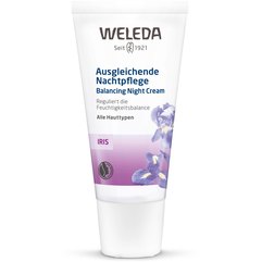 Weleda Iris Erfrischende Nachtpflege ірисового зволожуючий крем нічний, 30 мл, фото 