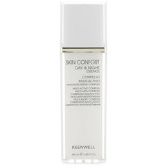 Сыворотка с мультиактивным восстанавливающим комплексом Keenwell Skin Confort Serum Day & Night Essence, 40 ml