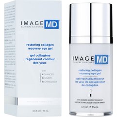 Image Skincare MD Restoring Collagen Recovery Eye Gel Відновлюючий гель для повік з колагеном, 15 мл, фото 