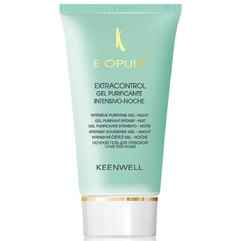Ночной гель для жирной кожи с эффектом глубокого очищения Keenwell Biopure Intensive Purifying Gel Night, 60 ml