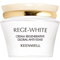 Keenwell Rege - White Total Plus Protection Cream SPF25 + Освітлюючий регенернірующій крем, 50 мл, фото 