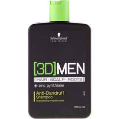 Schwarzkopf Professional 3D Men Anti-Dandruff Shampoo Шампунь проти лупи, фото 