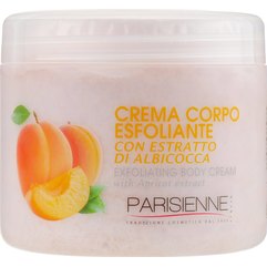 Абрикосовый скраб для тела Parisienne Italia Body Cream & Scrub Exfoliating Body Cream, 500 ml