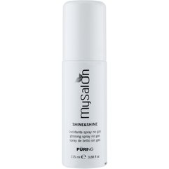Экологический спрей для придания блеска Puring MySalon Shine & Shine Lucidante Spray No Gas, 115 ml