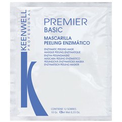 Keenwell Premier Basic Enzymatic Peeling Mask Ензимна пілінг-маска, 12 шт х 10 г, фото 