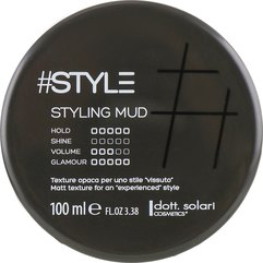 Глина для стайлинга Dott. Solari Style Black Line Styling Mud, 100 ml