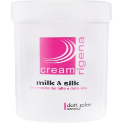 Dott. Solari Rigena Professional Milk & Silk Cream Крем з протеїнами молока і шовку, 1000 мол, фото 