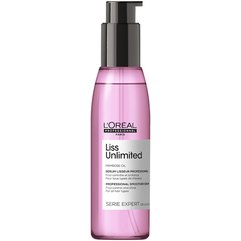L'oreal Professional Liss Unlimited Blow Dry Oil Розгладжуючий термозахисний масло для волосся, 125 мл, фото 