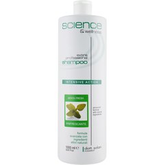 Освежающий шампунь со свежей мятой и ментолом Dott. Solari Fresh mint shampoo with menthol, 1000 ml