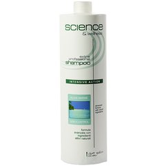 Шампунь с морской водой и водорослями для жирных волос Dott. Solari Science & Welness Algae Sea Water Shampoo, 1000 ml