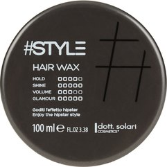 Dott. Solari Style Hair Wax Віск для волосся, 100 мл, фото 