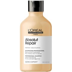 Восстанавливающий шампунь для сильно повреждённых волос L'Oreal Professionnel Gold Absolut Repair Quinoa+Protein Shampoo