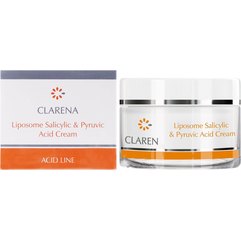 Clarena Liposome Salicylic & Pyruvic Acid Cream Крем поровиноградної і саліцилової кислоти, 50 мл, фото 