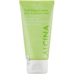 Кремовый дезодорант для ног Alcina Foot Deodorant Cream, 75 ml
