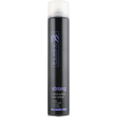 Лак для волос сильной фиксации Black Professional Line Strong, 750 ml