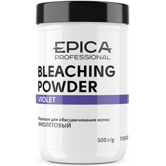 Epica Bleaching Powder Violet Пудра знебарвлююча фіолетова, 500 г, фото 