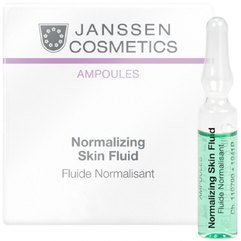 Нормализирующая сыворотка для жирной и комбинированной кожи Janssen Cosmeceutical Normalizing Fluid, 25x2 ml