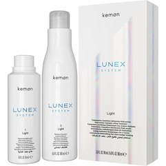 Kemon Lunex System Kit Lunex Light Самоблокується гель для освітлення, 90 + 180 мл, фото 