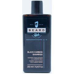 Тонирующий шампунь с черным углем Kay Pro Beard Club Black Carbon Shampoo, 250 ml