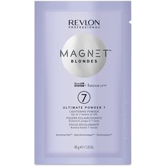 Безаммиачная осветляющая пудра уровень 7 Revlon Professional Magnet Blondes 7 Powder