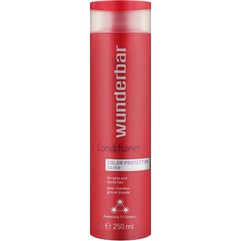 Wunderbar Color Protection Silver Conditioner - Кондиціонер-захист для сивого, освітлення та фарбованого волосся, фото 