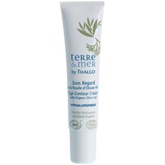 Thalgo Terre & Mer Eye Contour Cream Крем для контуру очей з екстрактом листя органічної оливи, 15 мл, фото 