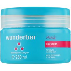 Маска-увлажнение для окрашенных нормальных и сухих волос Wunderbar Color Moisture Mask, 250 ml