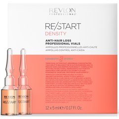 Ампули проти випадання волосся Revlon Professional Restart Density Anti-Hair Loss Vials, 12x5 ml, фото 