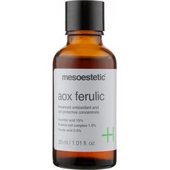Mesoestetic AOX Ferulic Антиоксидантна сироватка з феруловой кислотою, 30 мл, фото 