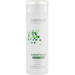 Biotrade Keratolin Body Wash Shower Gel Гель для душа для сухої, чутливої шкіри, фото 
