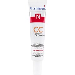 Крем для чувствительной кожи лица SPF30 Pharmaceris N Capilar-tone CC Cream, 40 ml