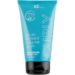Крем для оживления уставших кудрей id Hair Curly Cream, 150 ml