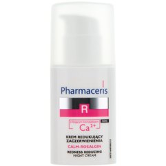 Ночной крем от покраснений на лице Pharmaceris R Night Cream With Soothing, 30 ml