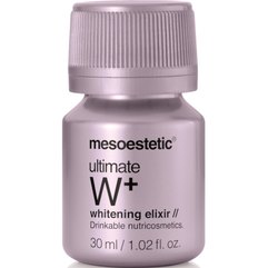 Mesoestetic Ultimate W + whitening elixir Освітлюючий питний еліксир, 6 х 30 мл, фото 