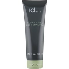 Шампунь і гель для душу 2 в 1 id Hair Creative Active Hair & Body Shampoo, 250 ml, фото 