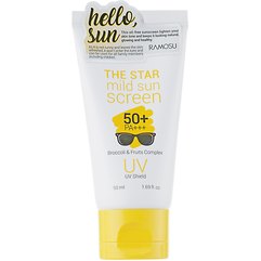 Солнцезащитный крем для лица SPF50+ PA+++ Ramosu Star Mild SunScreen, 50 ml